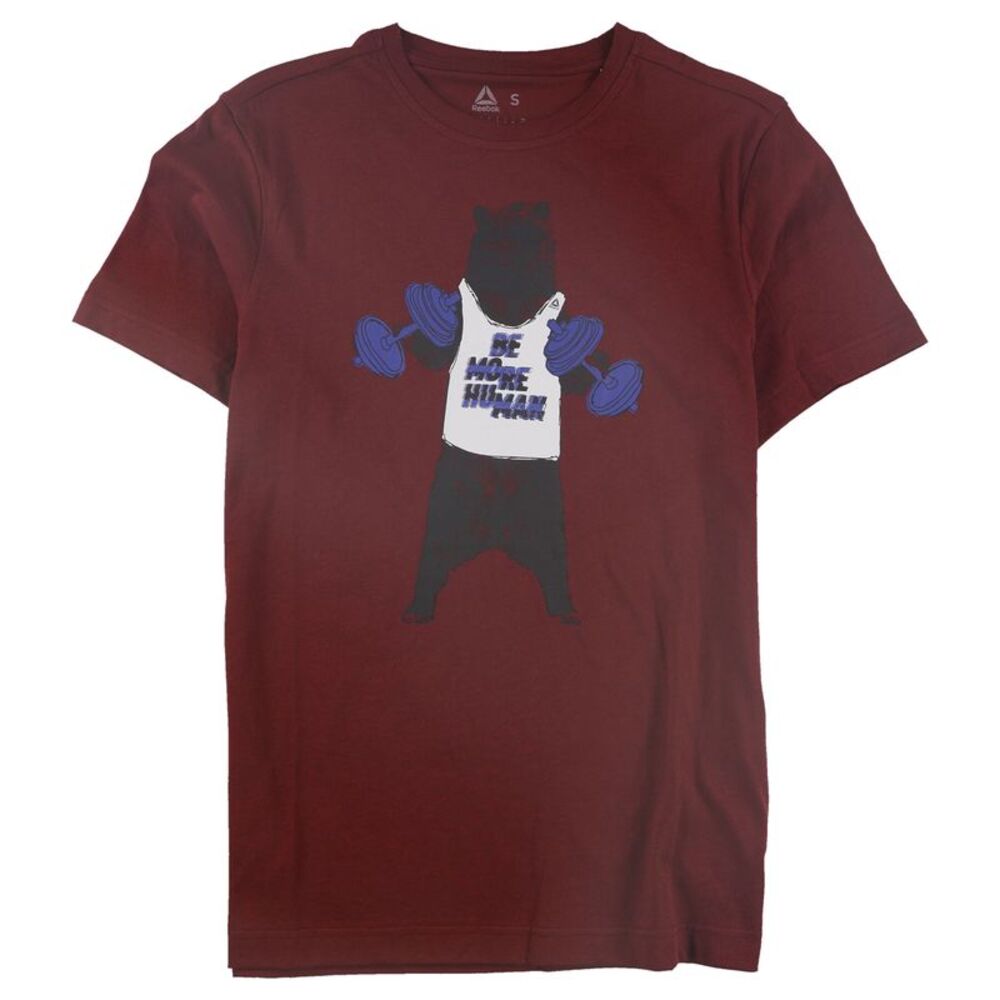 Reebok Mens Be More Human Graphic T-Shirt, NWT